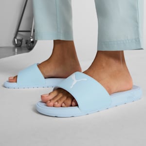 Cool Cat 2.0 Sport Women's Slides, Lucite-PUMA White, extralarge