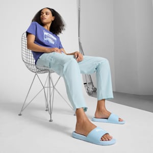 Cool Cat 2.0 Sport Women's Slides, Lucite-PUMA White, extralarge