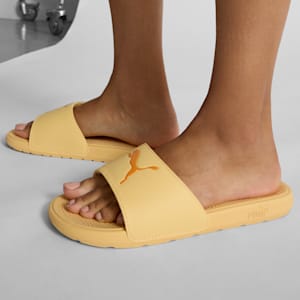 Cool Cat 2.0 Sport Women's Slides, Almost Apricot-Dark Poppy, extralarge