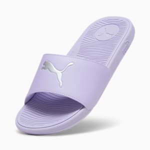 Cool Cat 2.0 Sport BX Women's Slides, Vivid Violet-Puma Silver, extralarge-IND