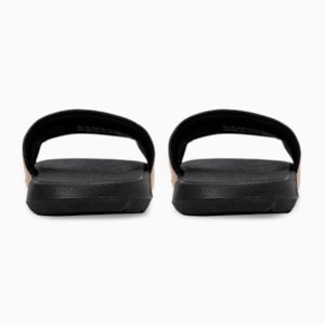 Cool Cat 2.0 Space Women's Slides, PUMA Gold-PUMA Black