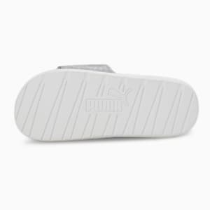 Cool Cat 2.0 Space Women's Slides, PUMA Silver-PUMA White-Matte Silver