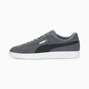 Tenis Smash 3.0, Gray Tile-PUMA Black-PUMA White, extralarge