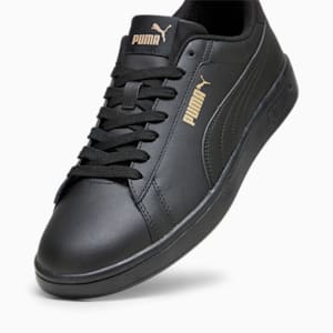 Smash 3.0 L Sneakers, PUMA Black-PUMA Gold-PUMA Black
