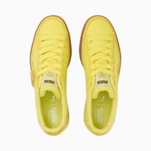 ユニセックス PUMA x スポンジ・ボブ スウェード スニーカー, Lucent Yellow-Citronelle, extralarge-JPN