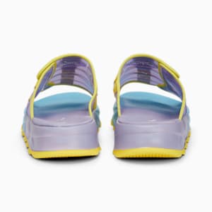 ユニセックス PUMA x スポンジ・ボブ RS-SLIDE サンダル, Vivid Violet-Lucent Yellow-Hero Blue, extralarge-JPN