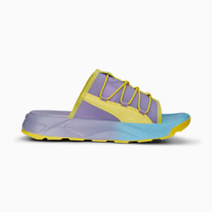 ユニセックス PUMA x スポンジ・ボブ RS-SLIDE サンダル, Vivid Violet-Lucent Yellow-Hero Blue, extralarge-JPN