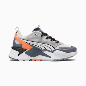 Tenis RS-X Efekt Turbo para joven, Feather Gray-PUMA White