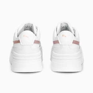 Mayze Stack Shine Big Kids' Sneakers, PUMA White-Rose Gold