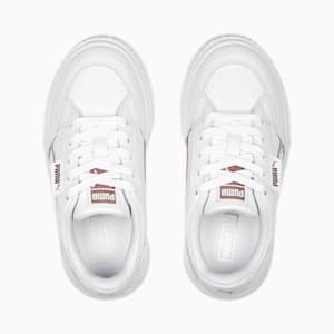 Mayze Stack Shine Sneakers Kids, PUMA White-Rose Gold, extralarge-GBR