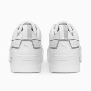 Mayze UT Metallic Women's Sneakers, PUMA White-PUMA Silver, extralarge-IND