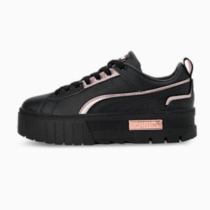 Mayze UT Metallic Women's Sneakers, PUMA Black-Rose Gold, extralarge-IND