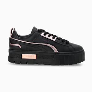 Mayze UT Metallic Women's Sneakers, PUMA Black-Rose Gold, extralarge-IND