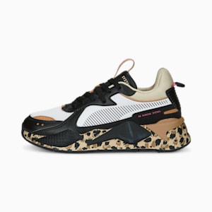ウィメンズ RS-X アニマル スニーカー, PUMA White-PUMA Black-Granola