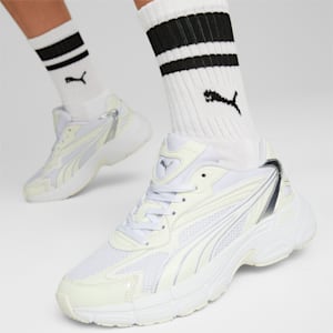 Zapatos deportivos Teveris NITRO™ Metallic para mujer, PUMA White-Warm White, extragrande