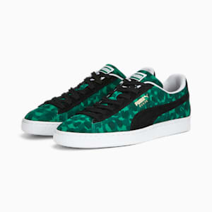 Zapatos deportivos de gamuza Animal , Grassy Green-PUMA Black-PUMA White