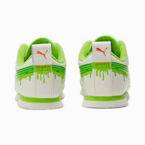 Zapatos Roma Slime para niños, Ivory Glow-Lime Green
