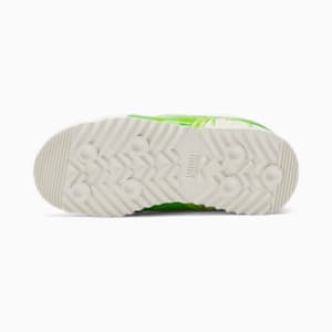 Roma Slime Little Kids' Shoes, Ivory Glow-Lime Green