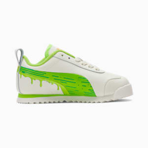 Zapatos Roma Slime para niños, Ivory Glow-Lime Green
