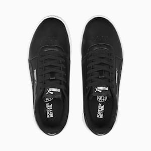 Carina 2.0 Logo Power Women's Sneakers, PUMA Black-PUMA White-PUMA Silver