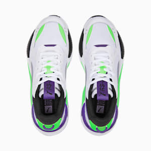RS-X Geek Sneakers, PUMA White-Fizzy Lime