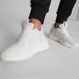 RS-X Geek Sneakers, PUMA White-Warm White-Vapor Gray