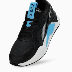 RS-X Geek Unisex Sneakers, PUMA Black-Team Light Blue, extralarge-IND