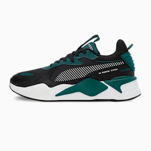 RS-X Geek Unisex Sneakers, PUMA Black-Malachite, extralarge-IND