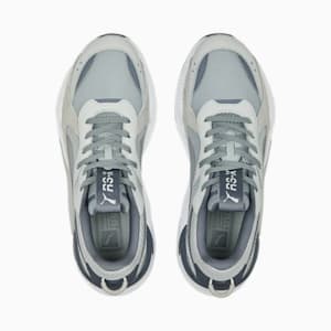 RS-X Suede Sneakers, Cool Mid Gray-Harbor Mist