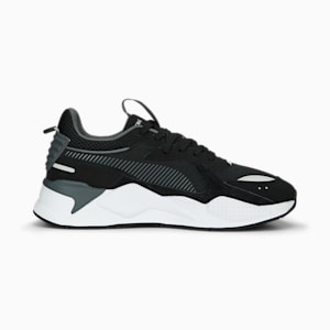 RS-X Suede Men's Sneakers, PUMA Black-Glacial Gray, extralarge