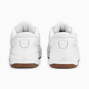 ユニセックス スケートボード PUMA-180 レザー スニーカー, PUMA White-Gum, extralarge-JPN