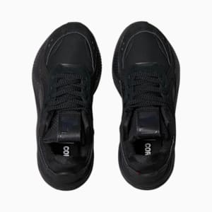 Zapatos deportivos de alto nivel PUMA x CORDAE RS-X para niños grandes, PUMA Black-PUMA Black
