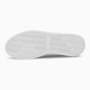Puma Shuffle RES Unisex Slip-On Shoes, PUMA White-Puma Team Gold