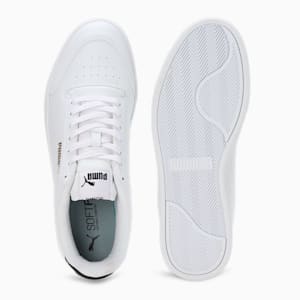 Puma Shuffle Perf RES Unisex Sneakers, PUMA White-PUMA Black-Puma Team Gold, extralarge-IND