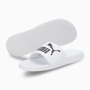 Popcat 20 Slides, PUMA White-PUMA Black, extralarge-IND
