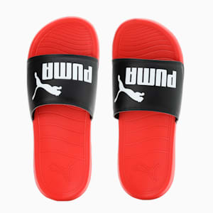 Popcat 20 Slides, High Risk Red-PUMA Black-PUMA White, extralarge-IND