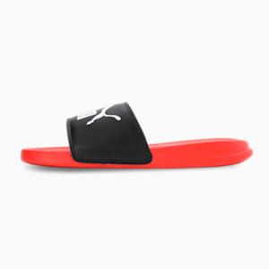Popcat 20 Res Unisex Slides, High Risk Red-PUMA Black-PUMA White, extralarge-IND