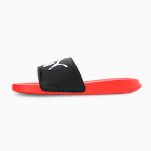 Popcat 20 Slides, High Risk Red-PUMA Black-PUMA White, extralarge-IND