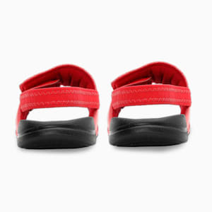 Popcat 20 Backstrap Kids' Slides, High Risk Red-PUMA Black-Puma Black, extralarge-IND