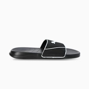 Popcat 20 Shower Res Unisex Slides, PUMA Black-PUMA White, extralarge-IND