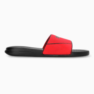 Popcat 20 Shower Res Slides, High Risk Red-PUMA Black, extralarge-IND