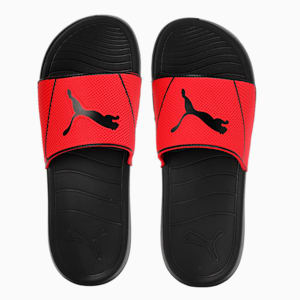 Popcat 20 Shower Res Slides, High Risk Red-PUMA Black, extralarge-IND