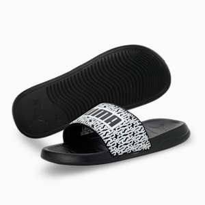 Popcat 20 Mono Res Slides, PUMA Black-PUMA White, extralarge-IND