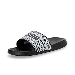 Popcat 20 Mono Res Slides, PUMA Black-PUMA White, extralarge-IND