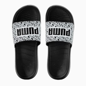 Popcat 20 Mono Res Slides, PUMA Black-PUMA White, extralarge-IND