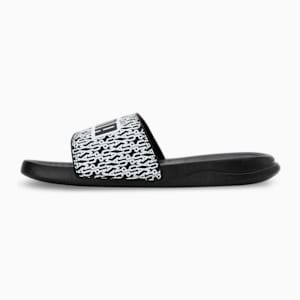 Popcat 20 Mono Res Slides, PUMA Black-PUMA White, extralarge-IND