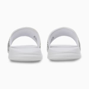 Popcat 20 Mono Slides, PUMA White-PUMA Black, extralarge-IND