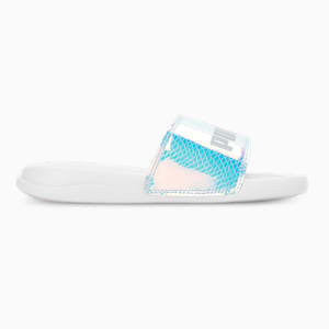 Popcat 20 Exotics Res Women's Slides, Almond Blossom-PUMA White, extralarge-IND