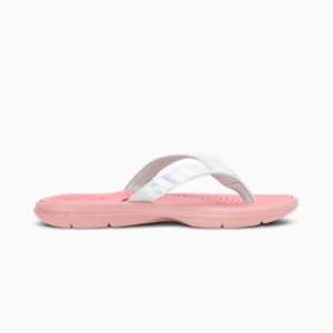 Silvia Women's Flip-Flops, Pale Grape-Dusty Orchid-PUMA Silver, extralarge-IND