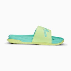 Dream Nitro Future Slides, Fast Yellow-PUMA White-Electric Peppermint
